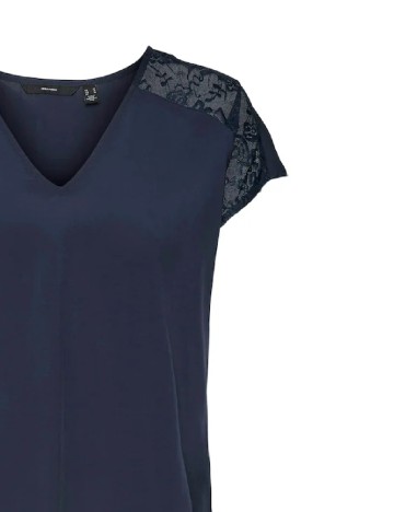 Bluza Vero Moda, bleumarin