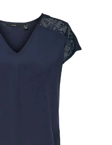 Bluza Vero Moda, bleumarin