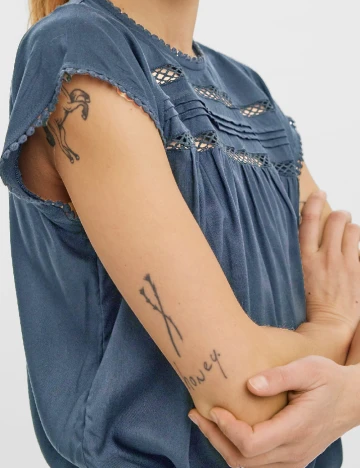 Bluza Vero Moda, albastru