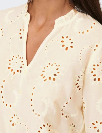Bluza Jacqueline de Yong, crem