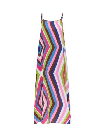 Rochie lunga Only, mix culori