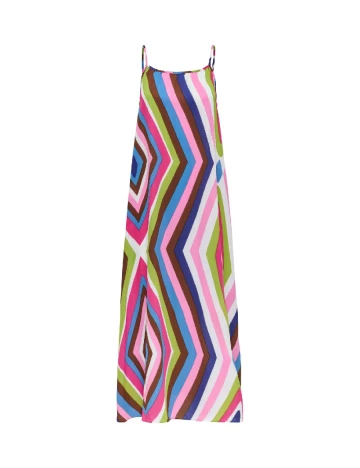 Rochie lunga Only, mix culori