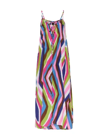 Rochie lunga Only, mix culori