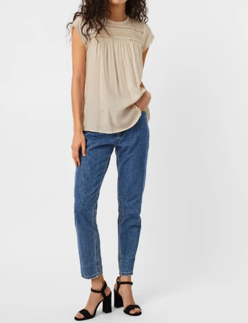 Bluza Vero Moda, bej