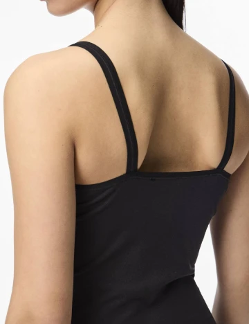 Rochie scurta Pieces, negru