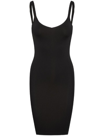 Rochie scurta Pieces, negru