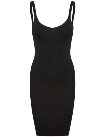 Rochie scurta Pieces, negru