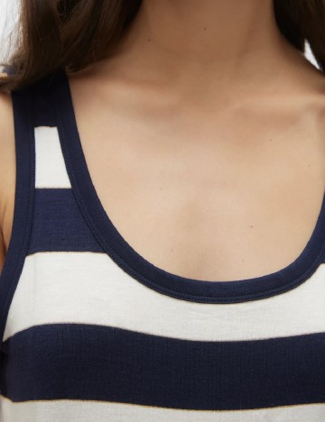 Maiou Vero Moda, alb/bleumarin