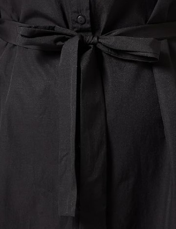 Rochie scurta Pieces Plus Size, negru