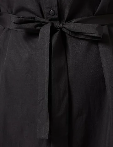 Rochie scurta Pieces Plus Size, negru