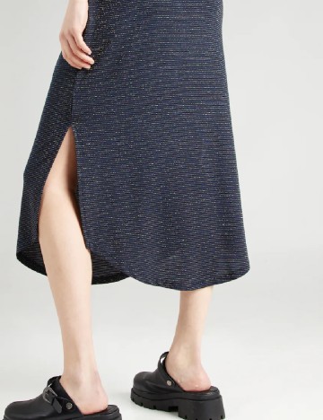 Rochie medie Pieces, bleumarin inchis