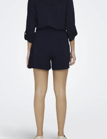 Pantaloni scurti Jacqueline de Yong, bleumarin