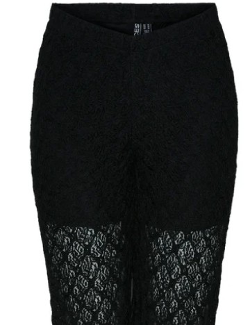 Pantaloni Pieces, negru