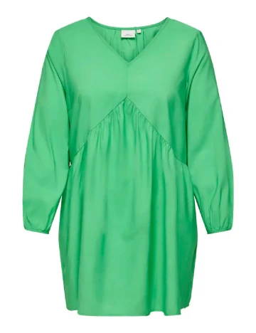 Rochie scurta Only Carmakoma, verde