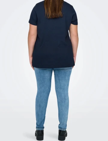 Tricou Only Carmakoma, bleumarin
