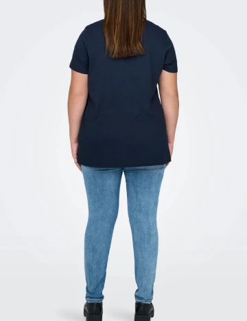 Tricou Only Carmakoma, bleumarin