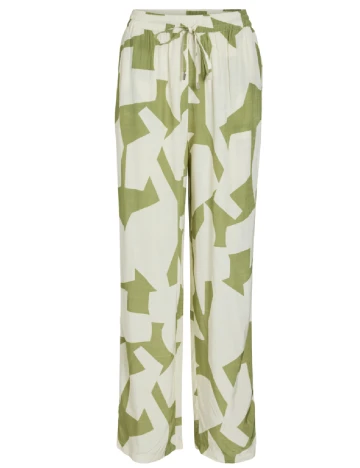 Pantaloni Vila, verde