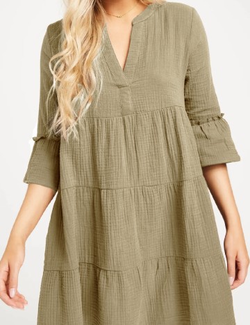 Rochie scurta Only, verde