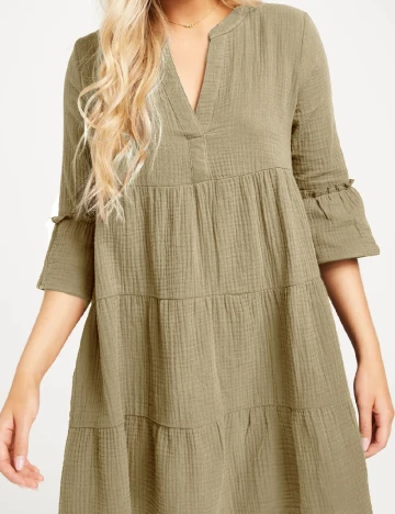 Rochie scurta Only, verde