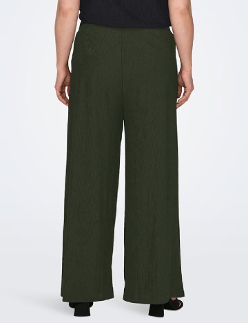 Pantaloni Only Carmakoma, verde