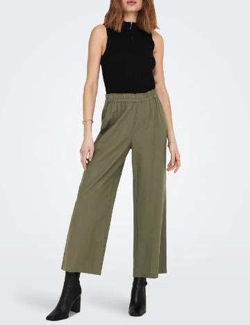 
						Pantaloni Only, verde