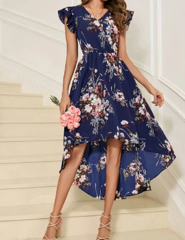 Rochie medie SHEIN, albastru
