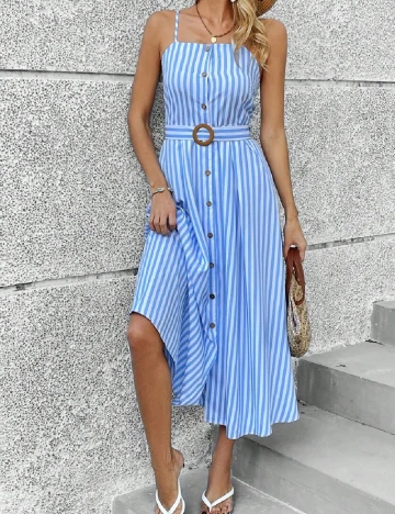 Rochie medie SHEIN, albastru