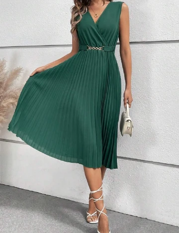 Rochie medie SHEIN, verde
