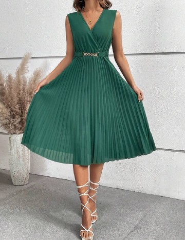 Rochie medie SHEIN, verde