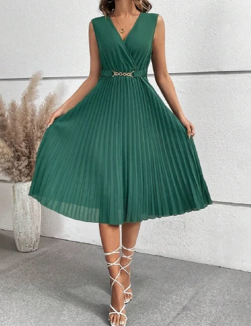 Rochie medie SHEIN, verde