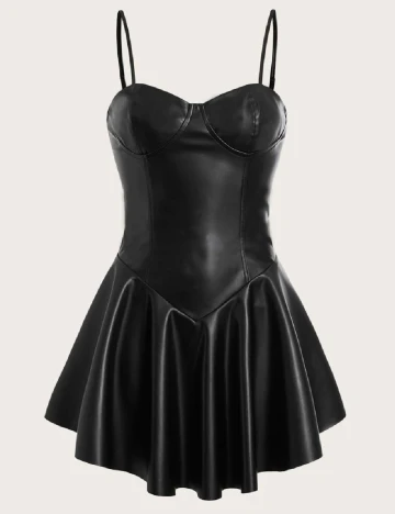 Rochie scurta SHEIN CURVE, negru