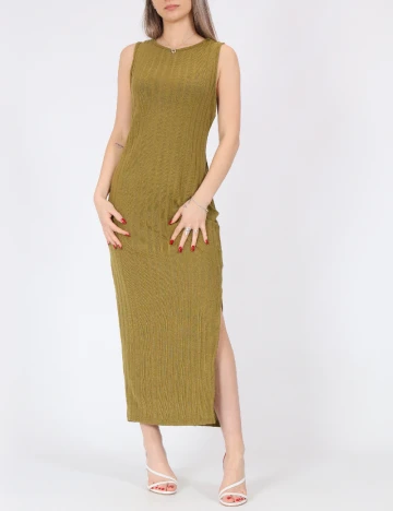 Rochie medie SHEIN, verde