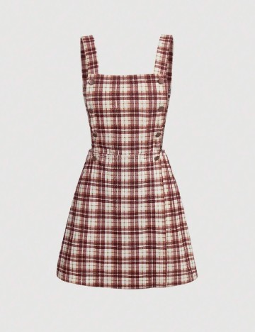 Rochie scurta SHEIN, maro