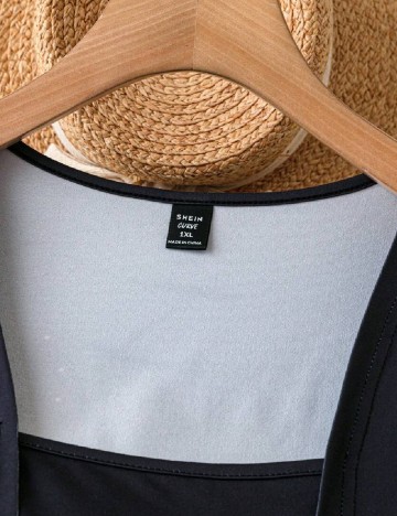 Compleu SHEIN CURVE, roz/negru