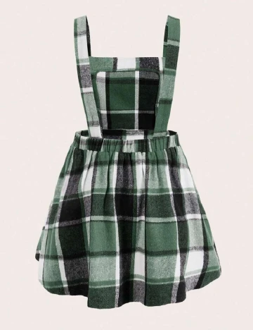 Rochie scurta SHEIN CURVE, verde