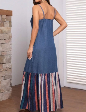 Rochie lunga SHEIN, albastru