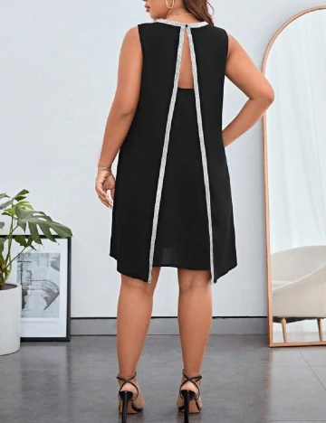 Rochie scurta SHEIN CURVE, negru