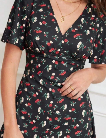 Rochie scurta SHEIN, negru Negru