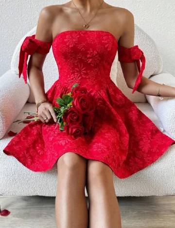 Rochie scurta SHEIN, rosu Rosu