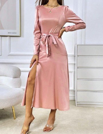 Rochie medie SHEIN, roz