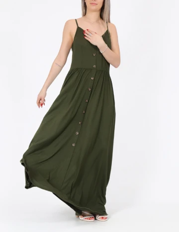 Rochie lunga SHEIN, verde