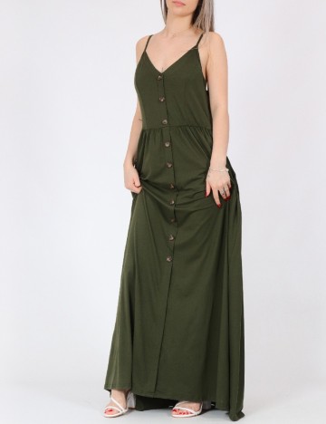 Rochie lunga SHEIN, verde