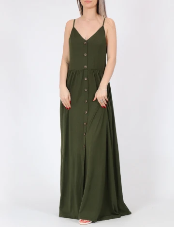 Rochie lunga SHEIN, verde