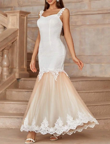 Rochie lunga SHEIN, alb