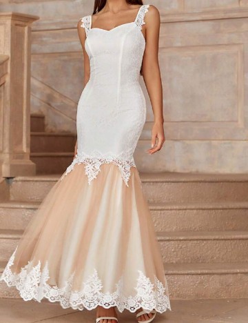 Rochie lunga SHEIN, alb