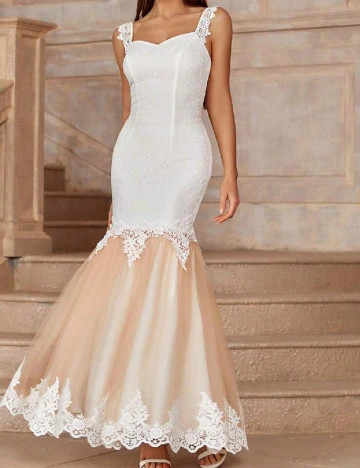 Rochie lunga SHEIN, alb