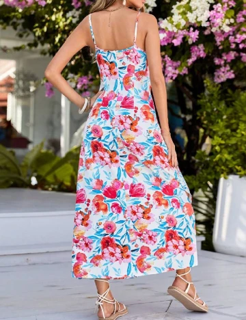Rochie medie SHEIN, floral print