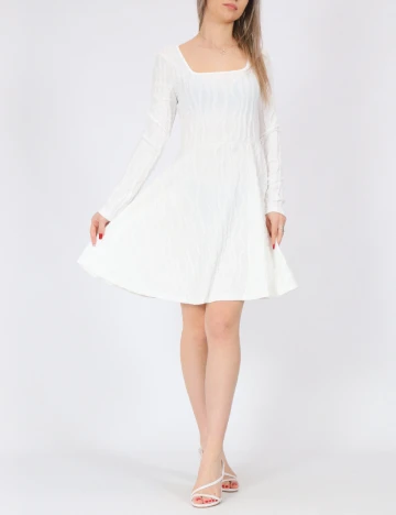 Rochie scurta SHEIN, alb
