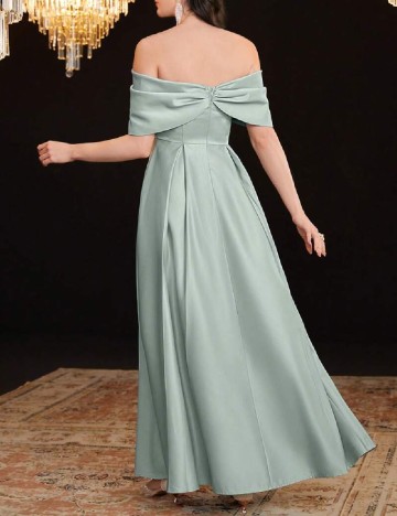 Rochie lunga SHEIN, verde deschis