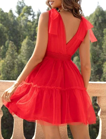 Rochie scurta SHEIN, rosu